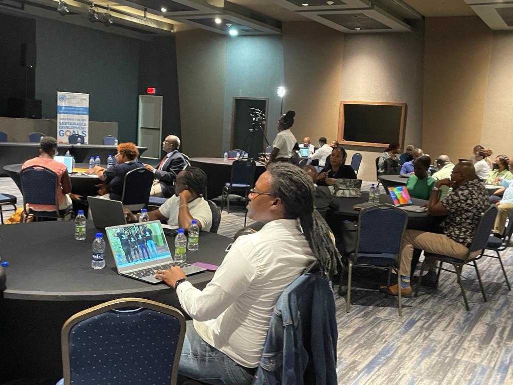 Participants at the UN Digital Readiness Assessment Workshop hosted at the Royalton Resorts.