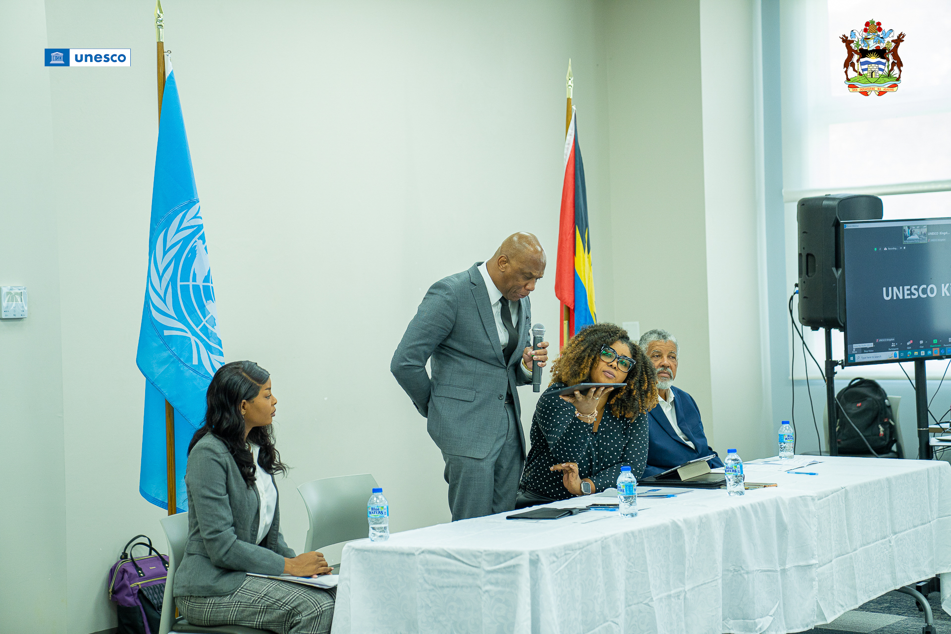 Opening remarks made by Director of Education, Mr. Clare Browne.