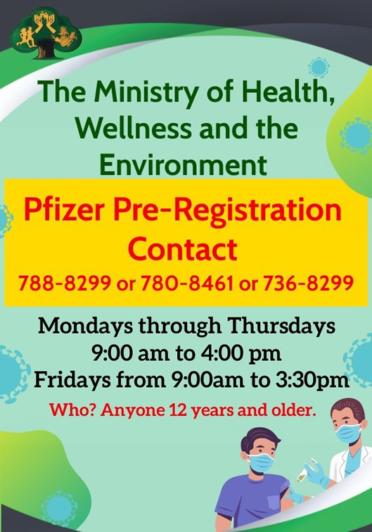 Pfizer Pre-registration